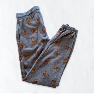 ⭐️NWOT + RARE!⭐️ Disney Winnie the Pooh Print Gray Joggers/Sweatpants